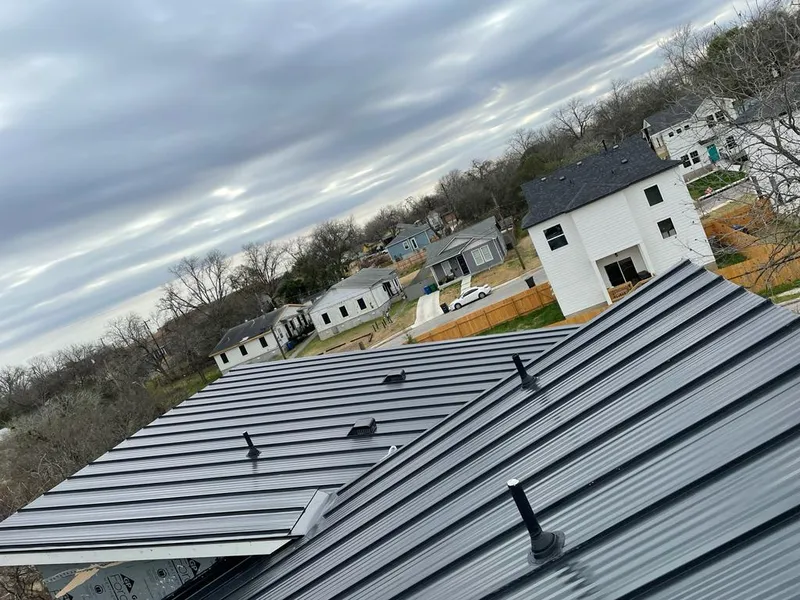 Standing seam metal roof panels with vents for Skylight Repair in Edgartown